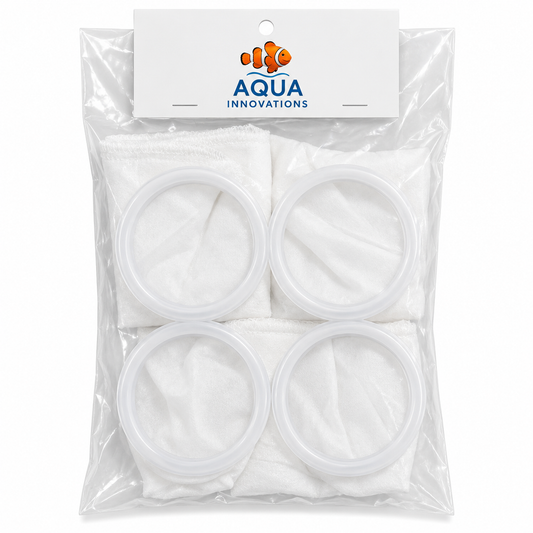 AI 4" POLY FLTR SOCK 4PK
